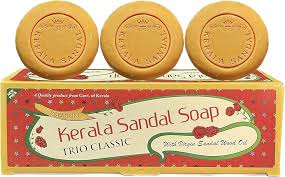 KERALA SANDAL TRIO SAOP SET 150GX3G